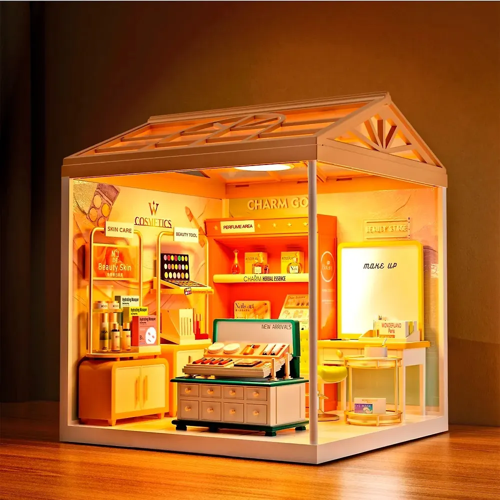 Fairy Care prefabricated house "Exquisite fashion and beauty salon" with light effects