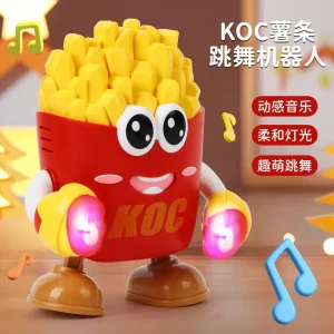 Dancing French Fries Robot - Light & Music