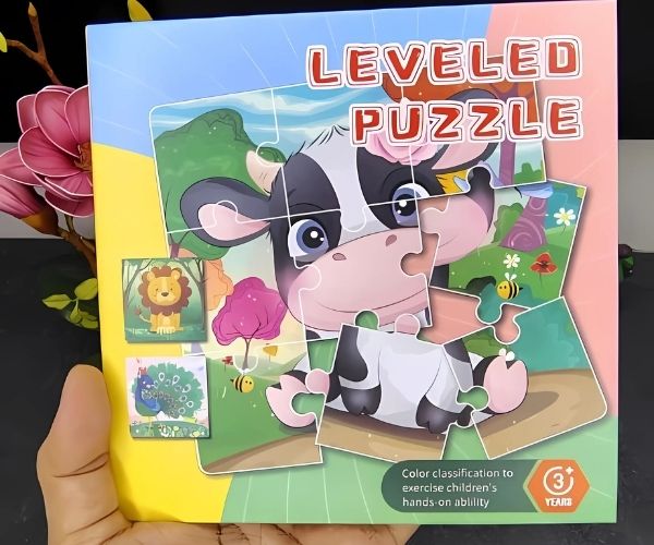 3-in-1 Magnet 3D Puzzle Book - Variation-3