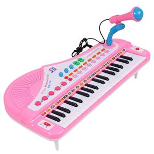 Kids Piano, YIFAN 37-Key Multi-function Electronic Organ Keyboard Piano with Microphone