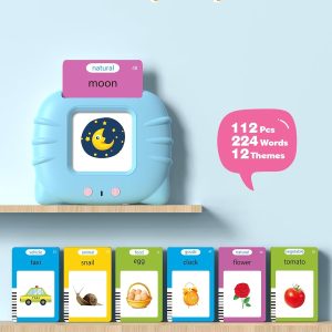 Talking Flash Cards for Toddlers 1 2 3 4 Year Olds, Montessori Language Learning