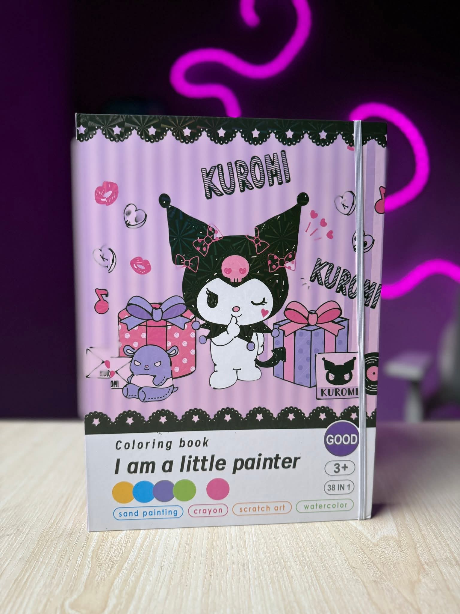 I'm a Little Painter Coloring Scratch Book