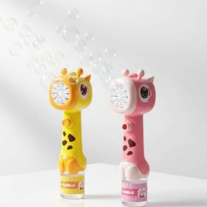 Giraffe Bubble Water Stick - Yellow