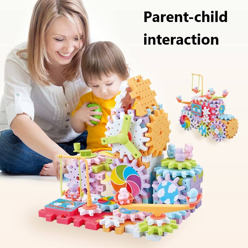 Children's Educational DIY Building Block Puzzle Set