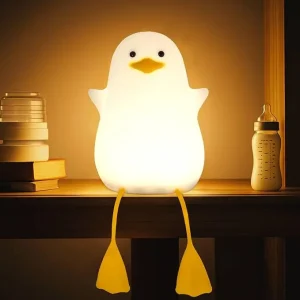 Seagull Duck Night Light Silicone Bedside Lamp