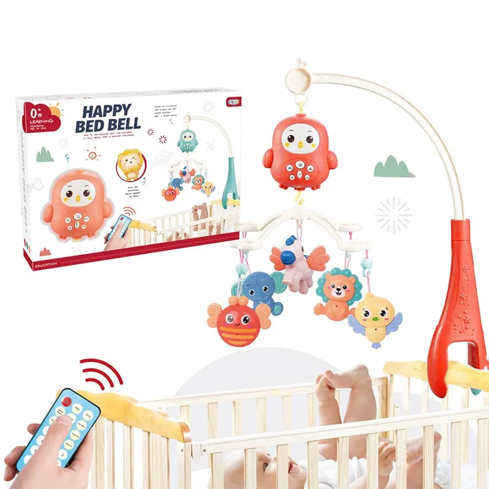 Baby's Musical Hanging Rotating Rattle With Projector - Variation-4