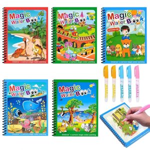 Water Painting Magic Book For Kids Imagination - Model-1 2pc