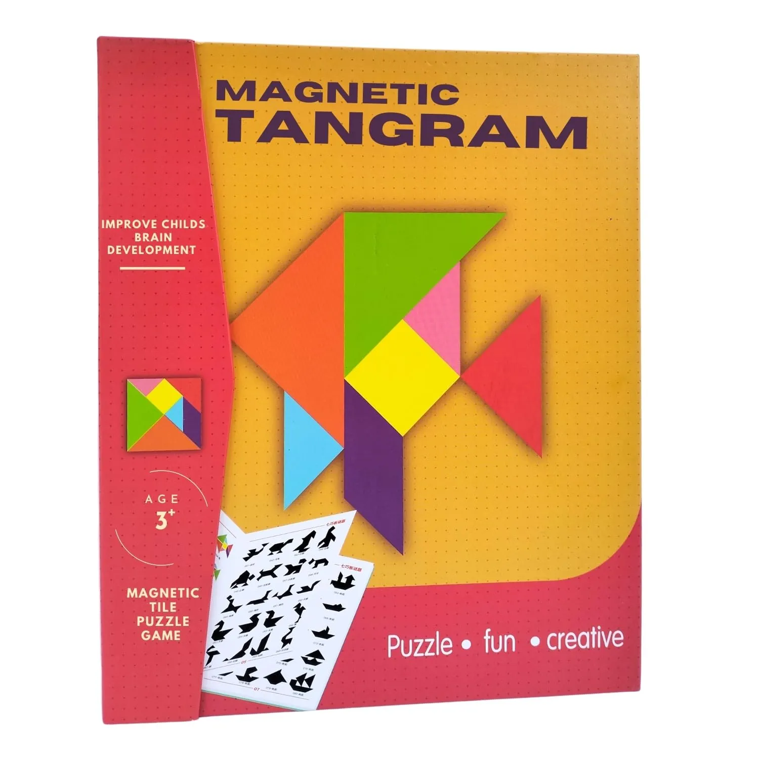 Magnetic Puzzle Book – Early Learning Toy - Big