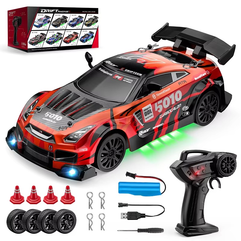 Competitive 1:24 RC Drift Car – 4WD 2.4GHz High-Speed Racing Machine