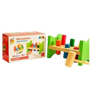 Educational Wooden Hammer Bench Toy