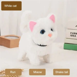 Cute Meaoo Loving Cat - White
