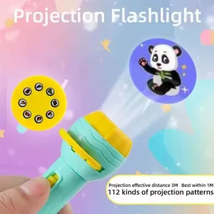 5 in 1 Projection Flashlight Early Education Toys