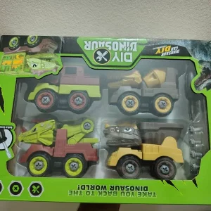 DIY ASSEMBLY DINASAUR TRAK SET FOR KIDS