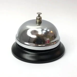 DingLi Call Bell DL85200 – Chrome Alloy Desk Bell