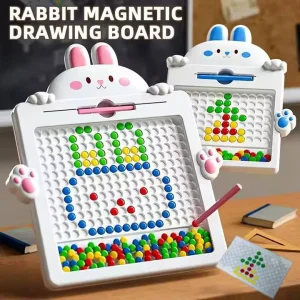 Cartoon Rabbit Magnetic Drawing Board
