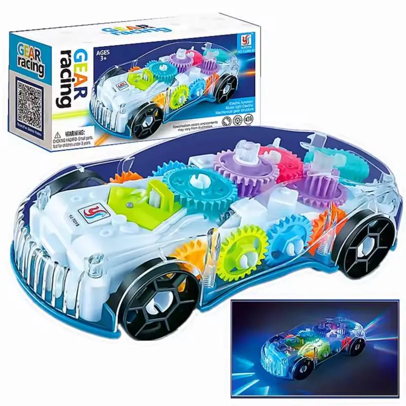 Electric car Universal transparent concept car