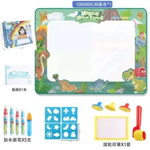 Oversized Water Canvas Stem Magic Water Drawing Mat - Big-100cm /80Cm