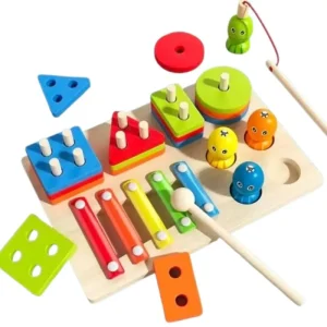 Educational three in one column set Toys