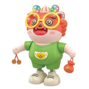 Dragon Dancing Robot Toy – Let’s Dance Together Light Up Musical Dancing Doll 3+