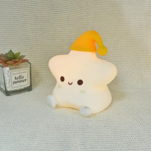 Cute Rechargeable Pumpkin LED Night Light Lamp