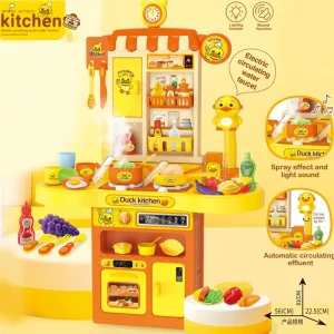 Funny Duck Kitchen Toy Set