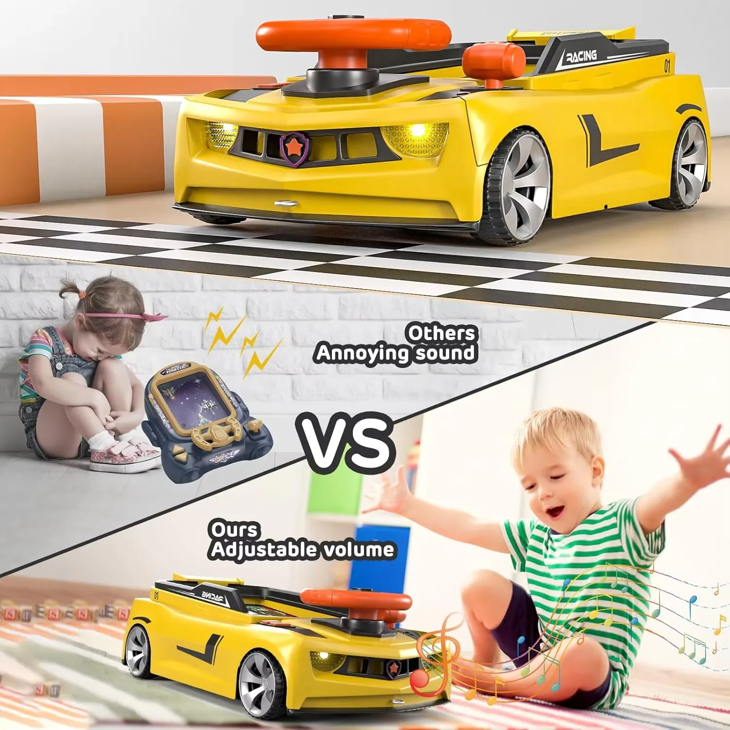 DUCK-Adventure Racing Car Toy