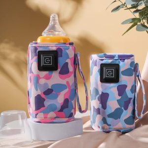 USB Nursing Bottle Warmer – Adjustable Heating Sleeve