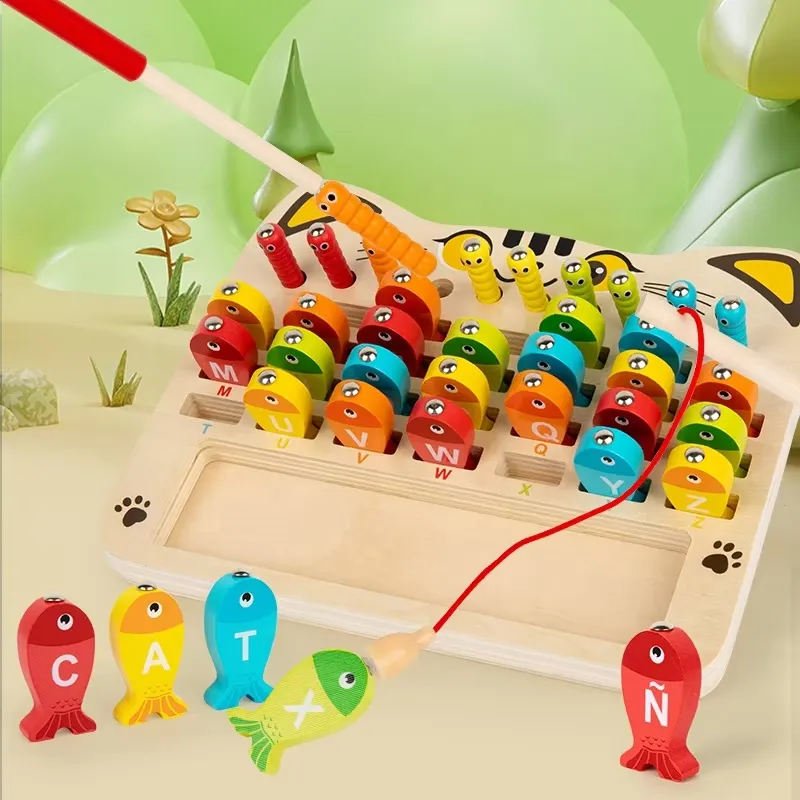Magnetic Number & Letter Puzzle