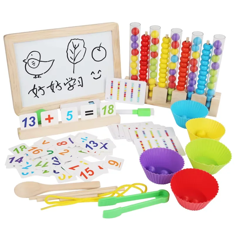 Wooden Multi-function Early Learning Set