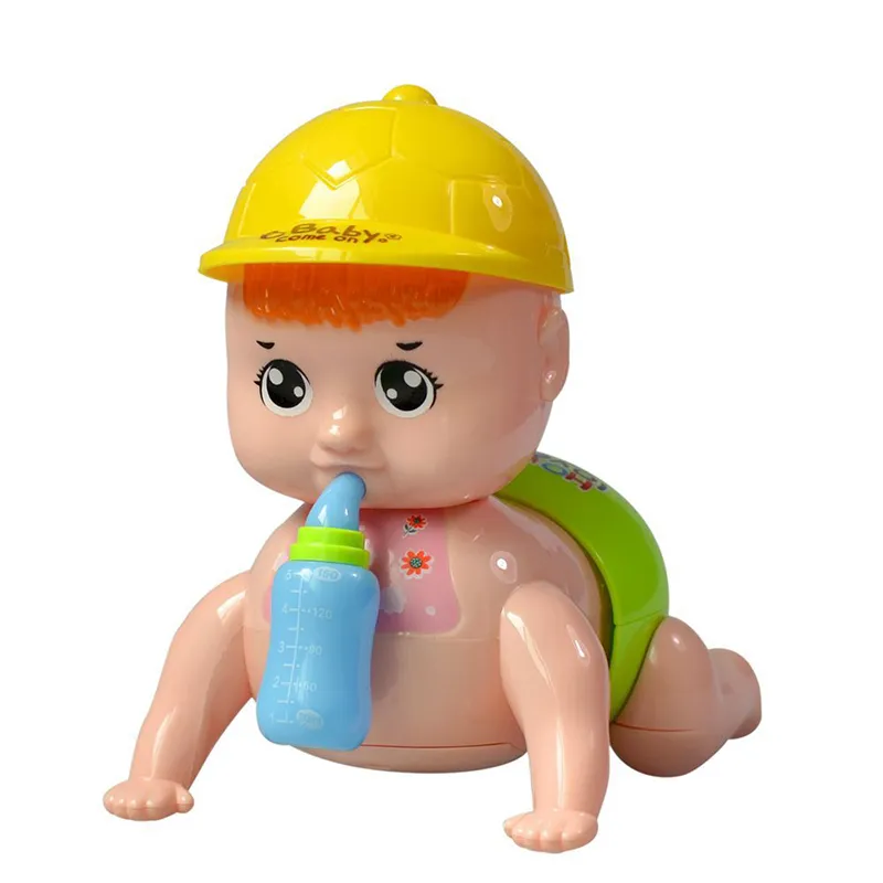 Electric Crawling Doll Toy