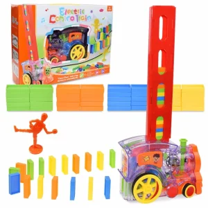 Kids Domino Train Car Set(60Pes)