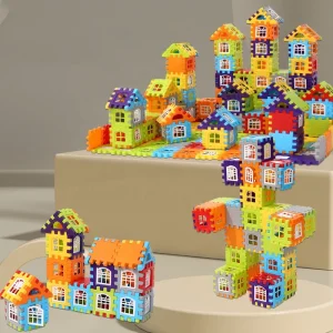Children’s DIY Building House Set(75pcs)