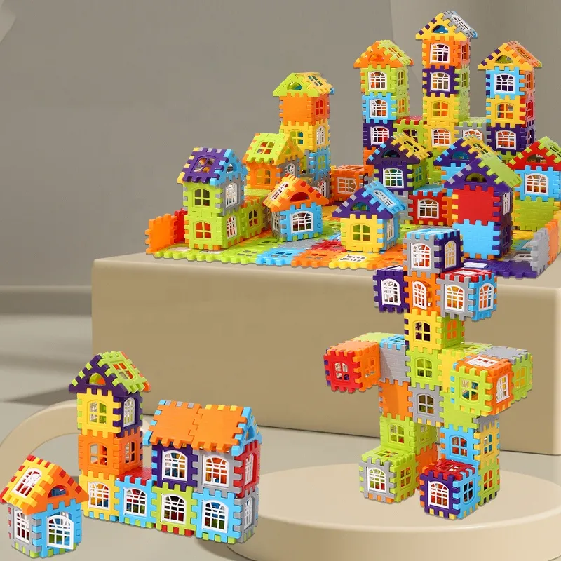 Children’s DIY Building House Set(75pcs)