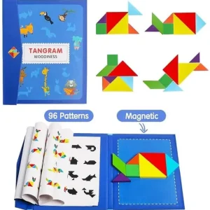 Magnetic Puzzle Book – Early Learning Toy - Small