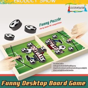 League Football Super Team Battle – 2 Player Desktop Finger Football Board Game 3+