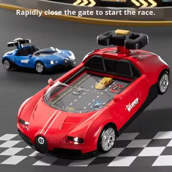 Super Racing Sports Car Game – Interactive Desktop Racing Track with Mini Cars 3+