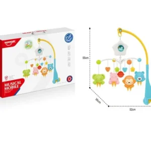 Baby's Musical Hanging Rotating Rattle With Projector - Variation-1