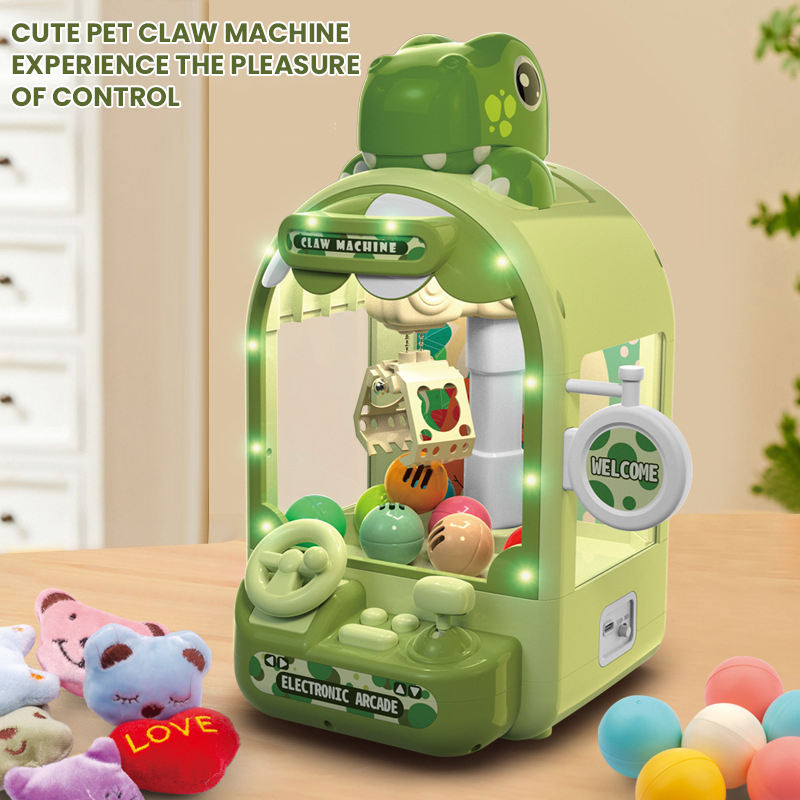 Rechargeable Dino Claw Game Machine For Parent-child Interaction