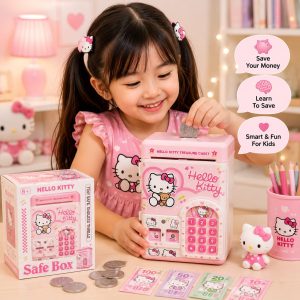Hello Kitty Piggy Bank Password & Fingerprint