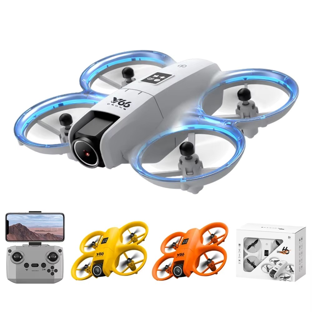 TT Aircraft T1 Mini Drone with Camera & LED Lights – RC Quadcopter for Kids & Beginners