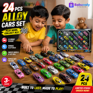 Mini Cartoon Car With Cool Packaging Best Birthday Gift (24PCS)
