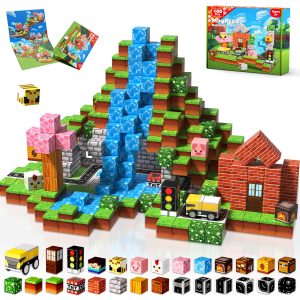 (200Pcs) Forest Magnetic Building Blocks