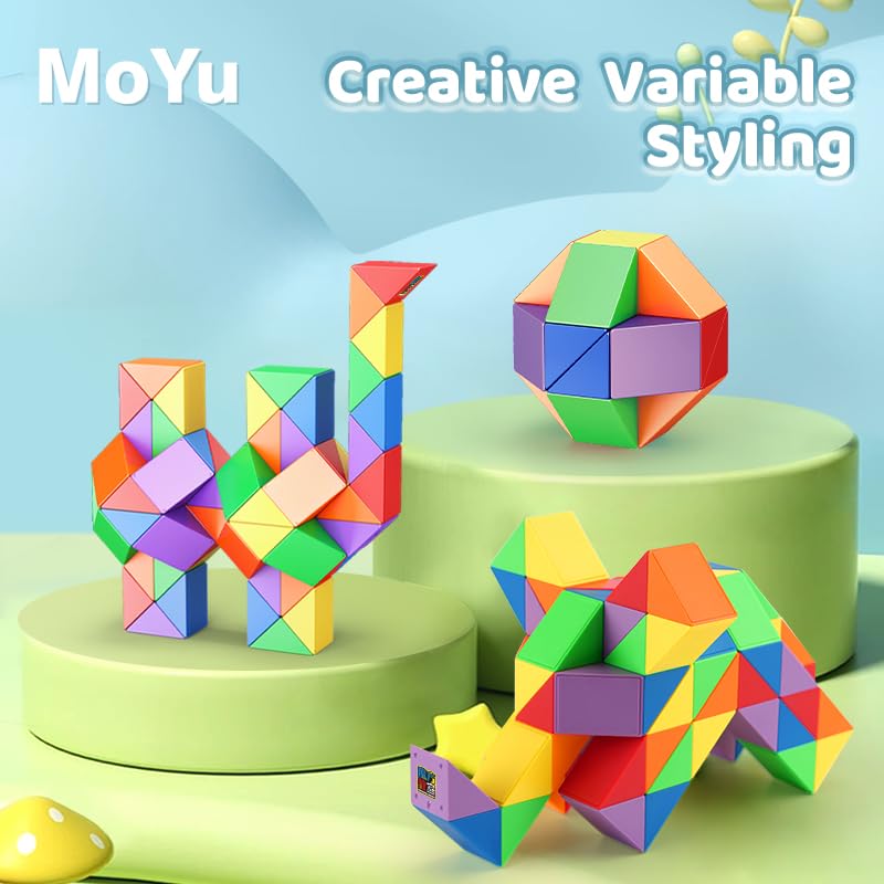 Snake Magic Cube Multi-color Puzzle Fidget Toys