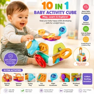 10in1 Activities Baby Busy Cube