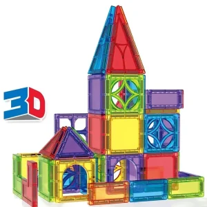3D Educational Magnetic Strong Tiles (42pcs)